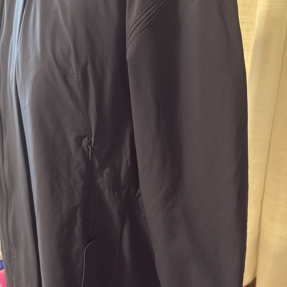 Lululemon Navy Blue rain jacket mid length size 6 - Picture 4 of 15